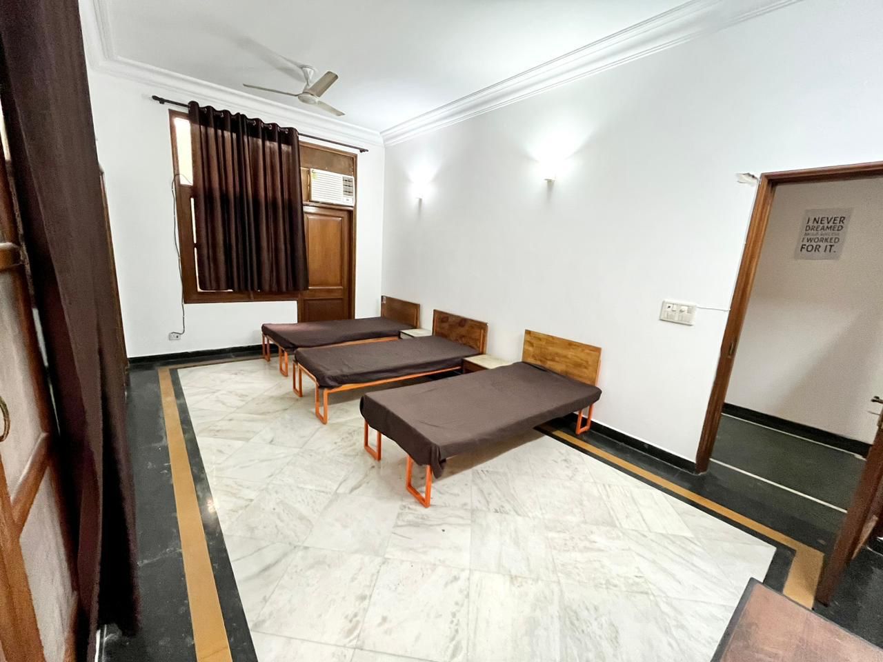 Furnished shared room at GableStay in Noida